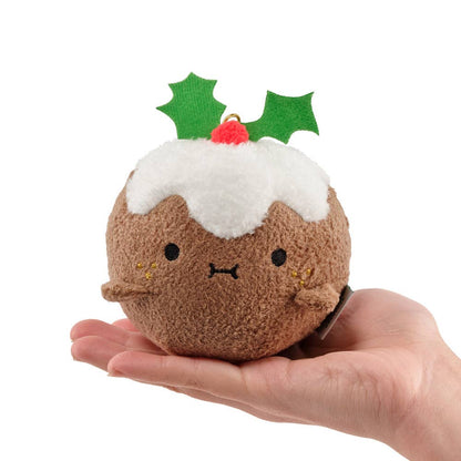 Mini Plush Toy Brown Christmas Pudding