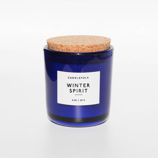 Winter Spirit  Holiday Tumbler Candle