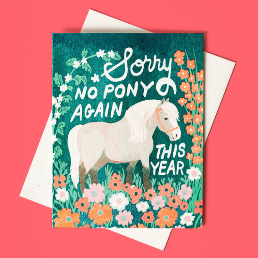 No Pony Birthday