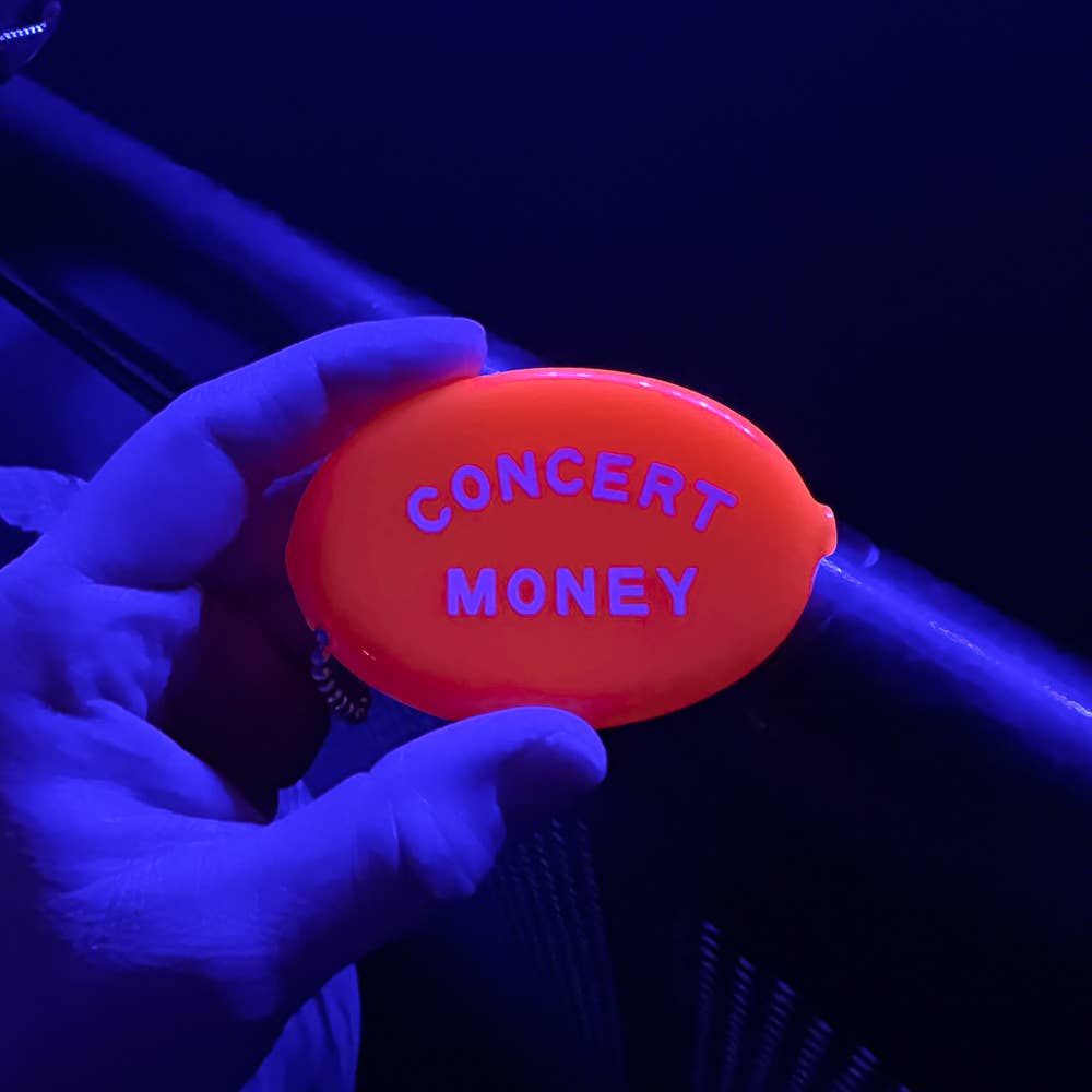 Concert Money (Neon) Coin Pouch