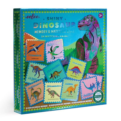 Shiny Dinosaur Memory and Matching Game