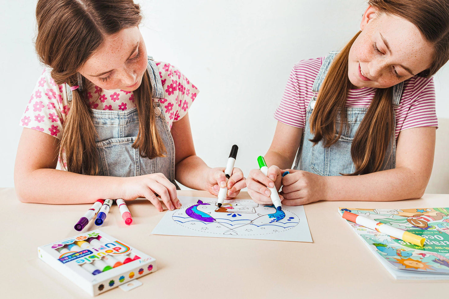 Double Up! Double-Ended Crayons