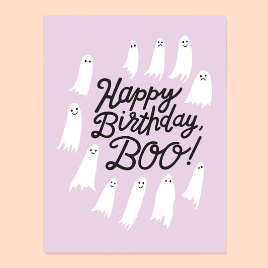 Birthday Boo Card