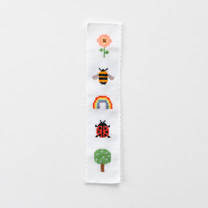 Nature Rainbow Cross Stitch Bookmark Kit