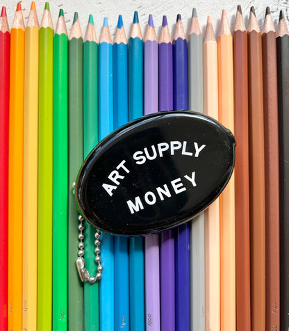 Art Supply Coin Pouch