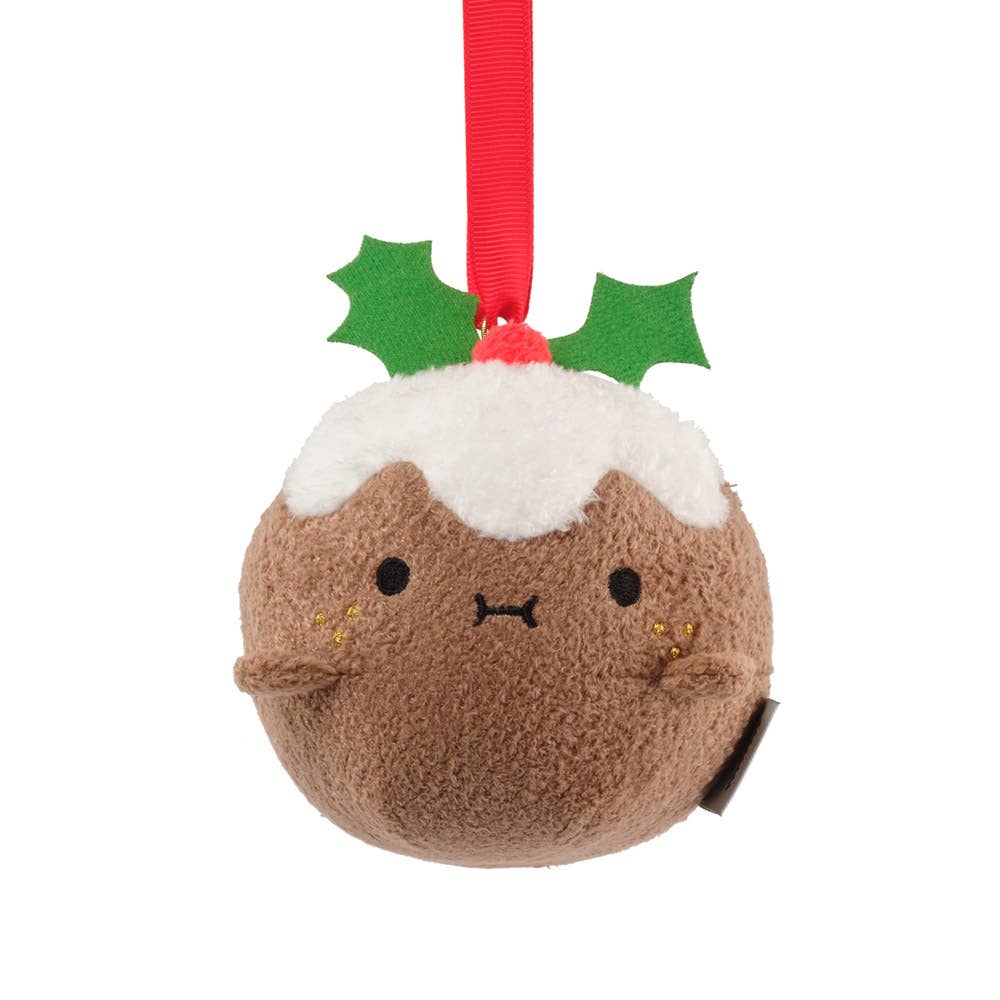 Mini Plush Toy Brown Christmas Pudding