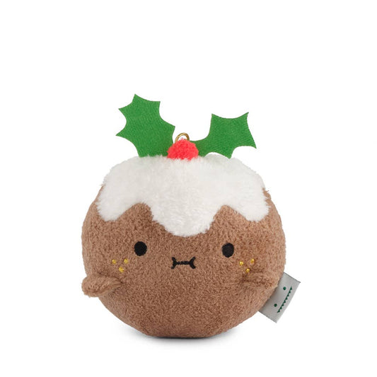 Mini Plush Toy Brown Christmas Pudding