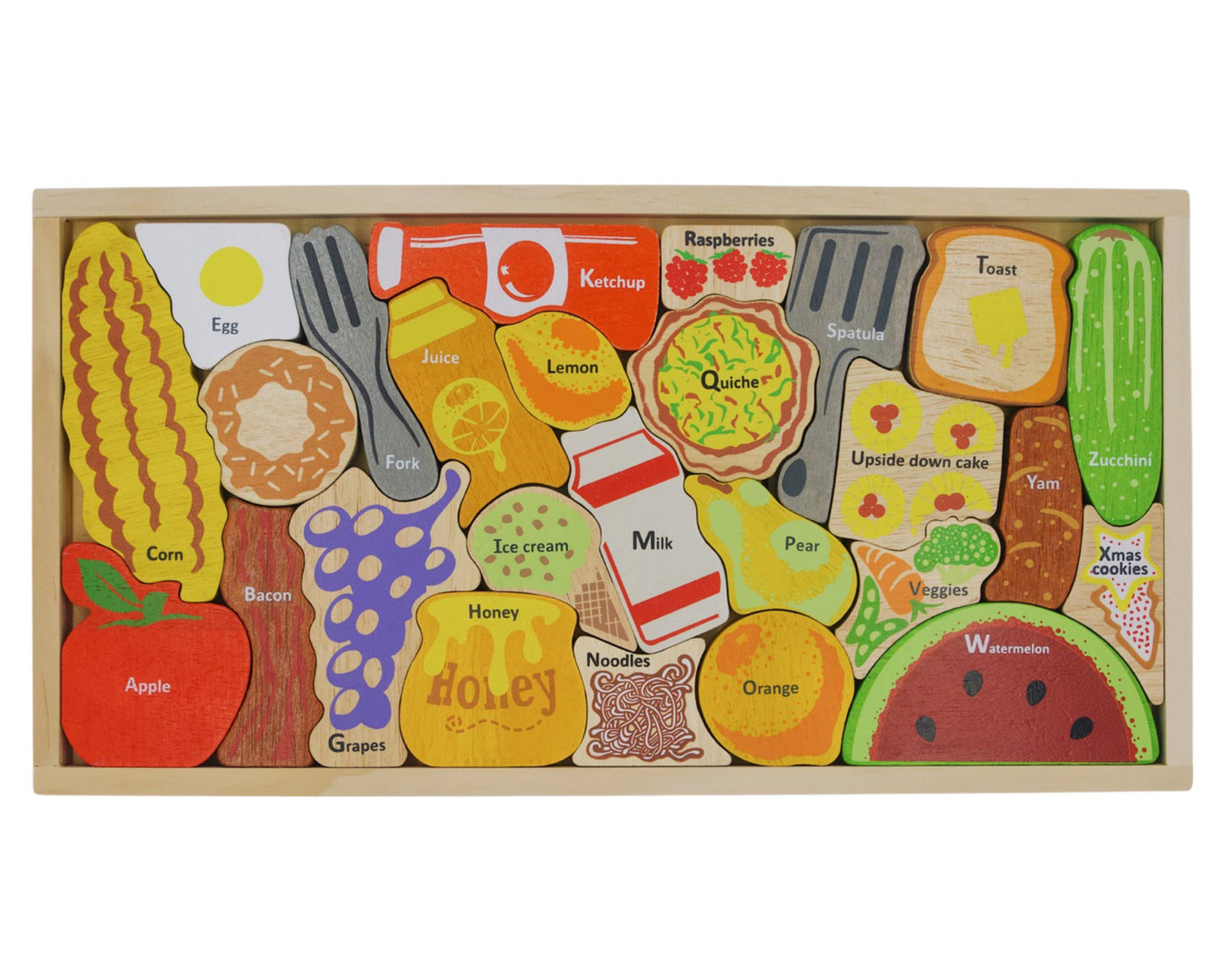 Alphabites A-Z Food Puzzle + Playset