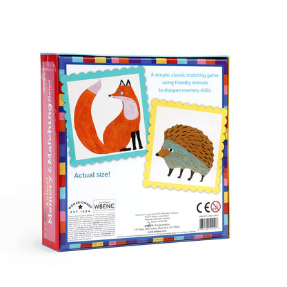 Pre-School Animal Memory + Matching Game