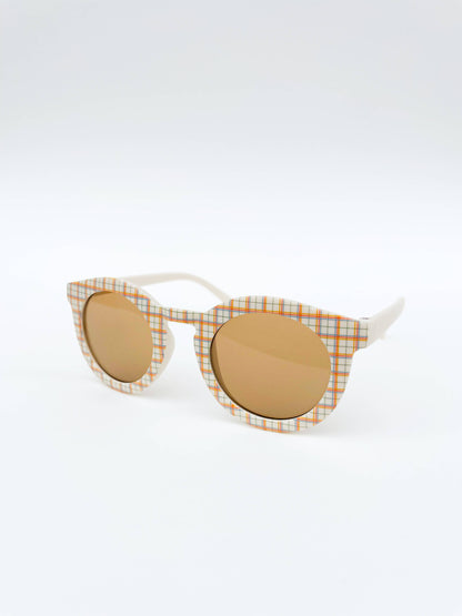 Plaid Kids Toddler Sunglasses