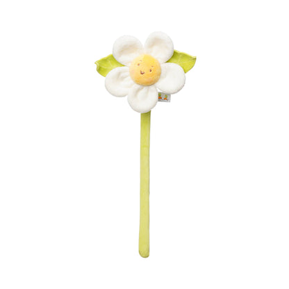 Plush Flower Stem | White