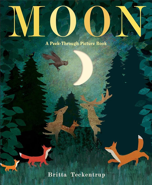 Moon A Peek-Through Board Book