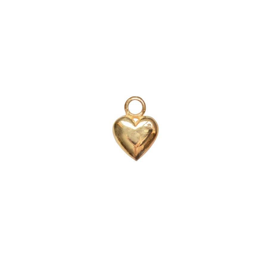 Gold Vermeil Heart Charm