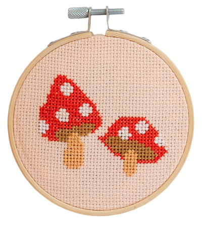 Toadstool Cross Stitch Ki