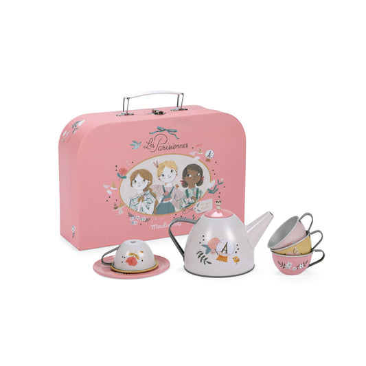 The Parisiennes Metal Tea Party Set