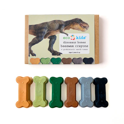 Dinosaur Bone Beeswax Crayons