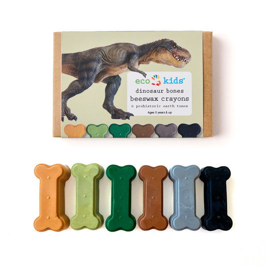 Dinosaur Bone Beeswax Crayons