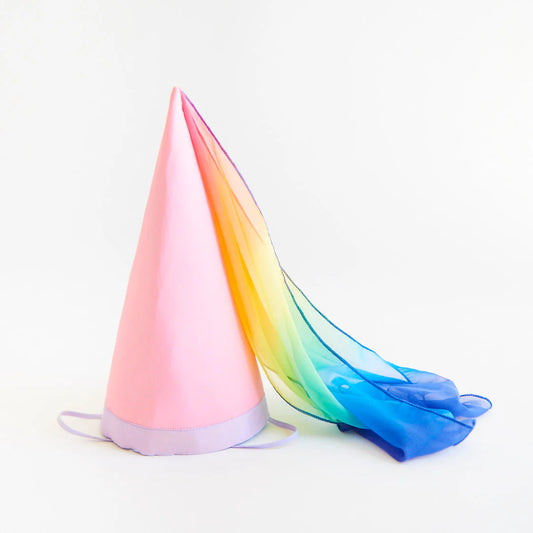 Rainbow Princess Hat