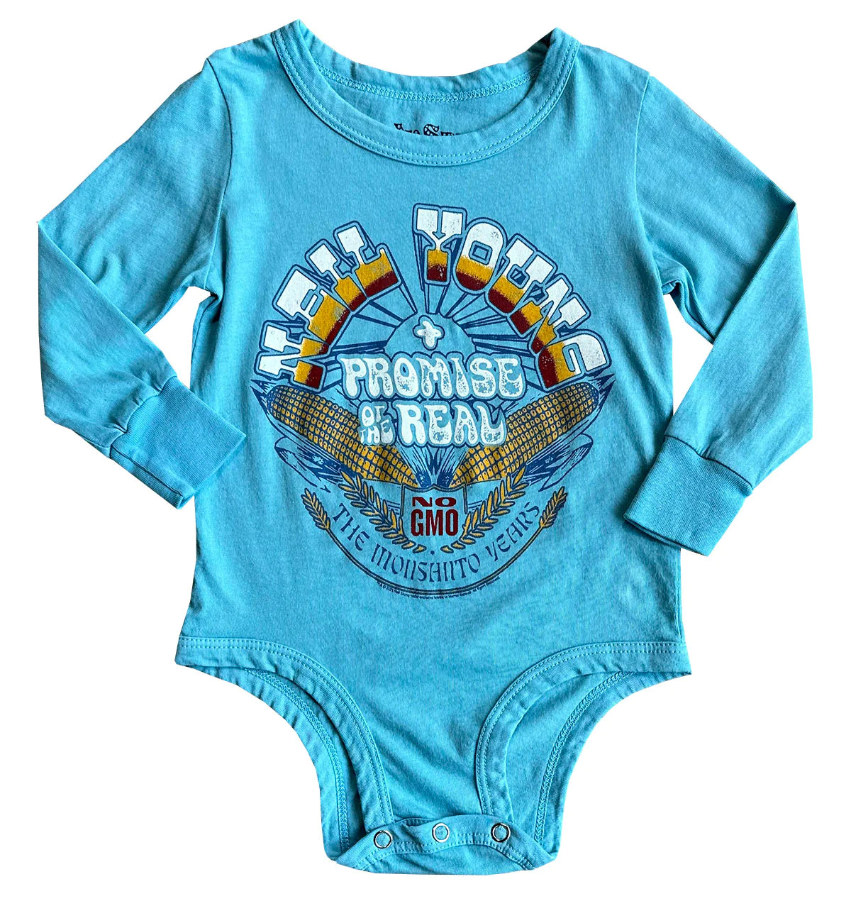 Neil Young Longsleeve Onesie