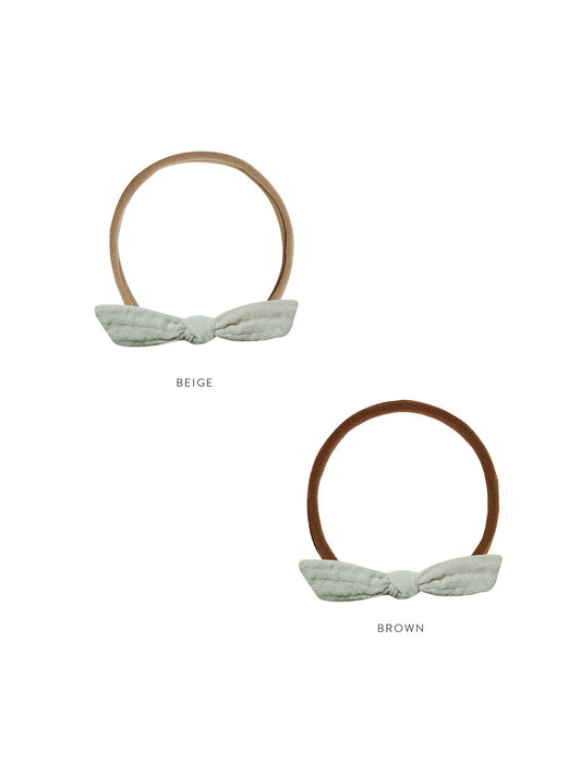 little knot headband | seafoam