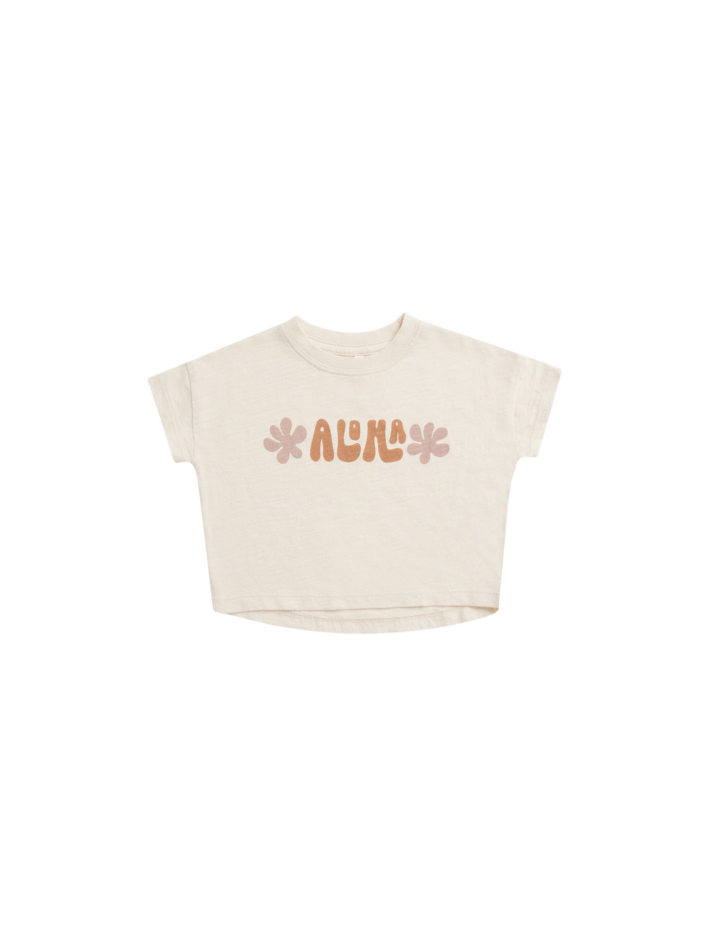 boxy tee | aloha