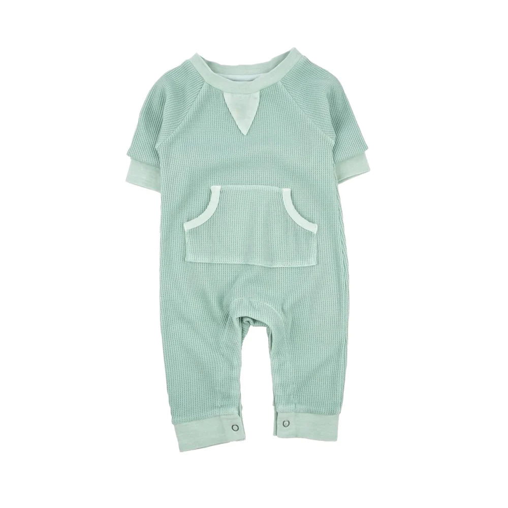 Casey Romper | Aqua Haze