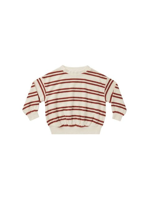 sweatshirt | red stripe