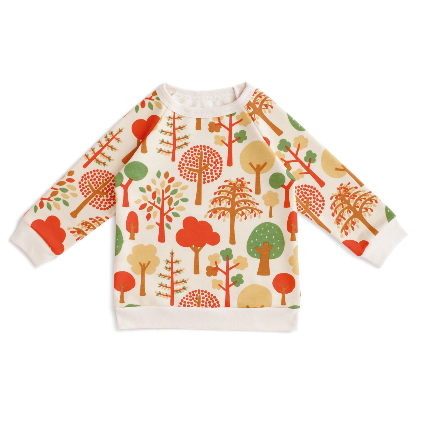 Orange + Green Trees Sweatshirt