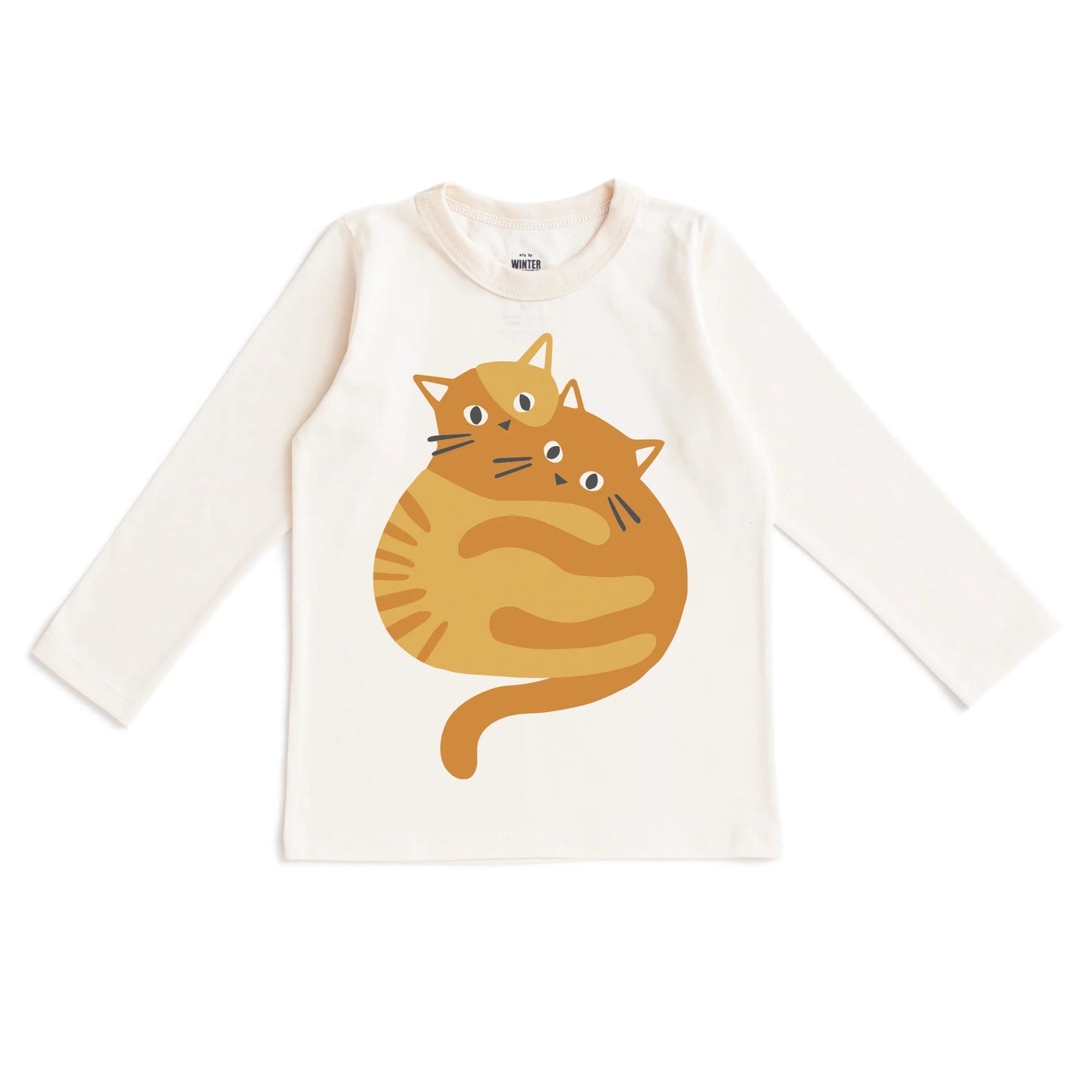 Cozy Cats Graphic Longsleeve Tee