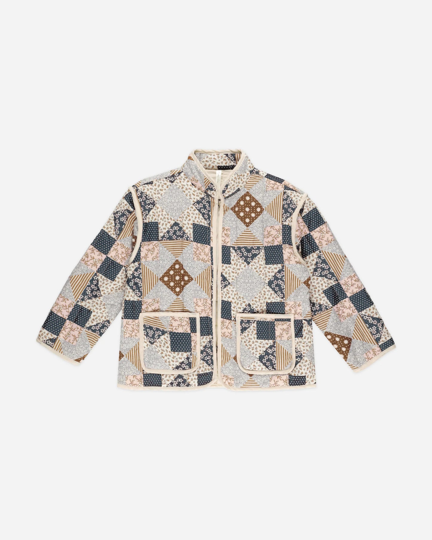 quilted jacket | patchwork