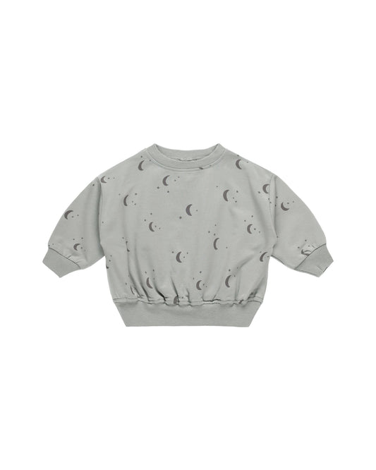 relaxed sweatshirt | moons