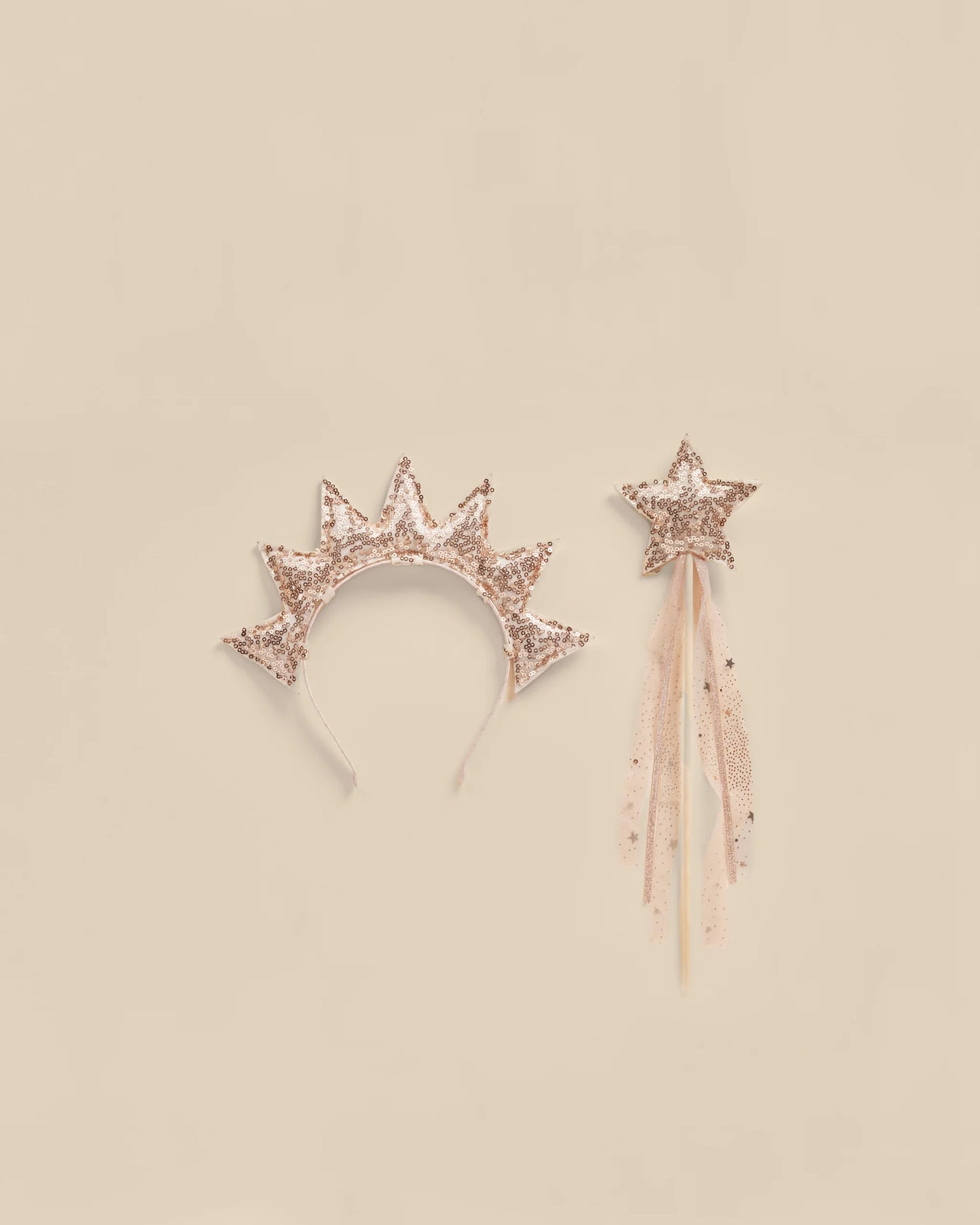 Sun Crown + Wand | Dusty Rose