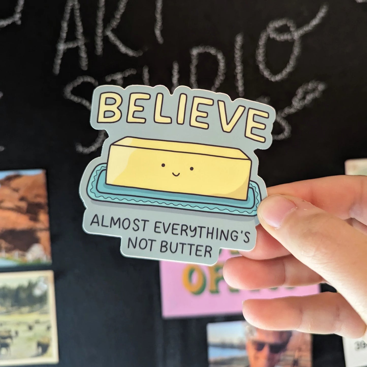 Believe Sticker