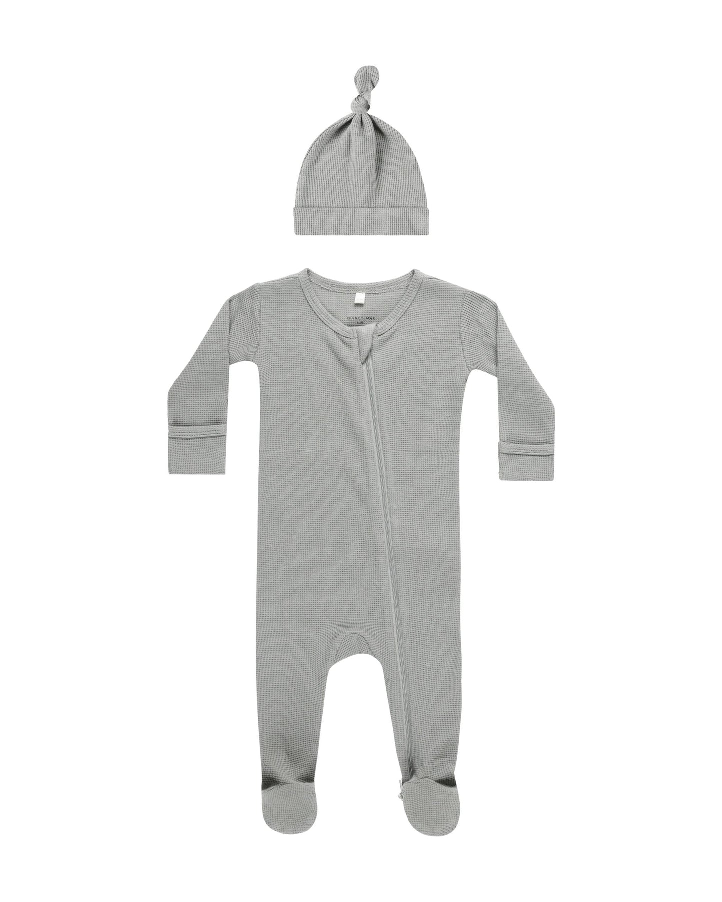 waffle sleep set | dusty blue