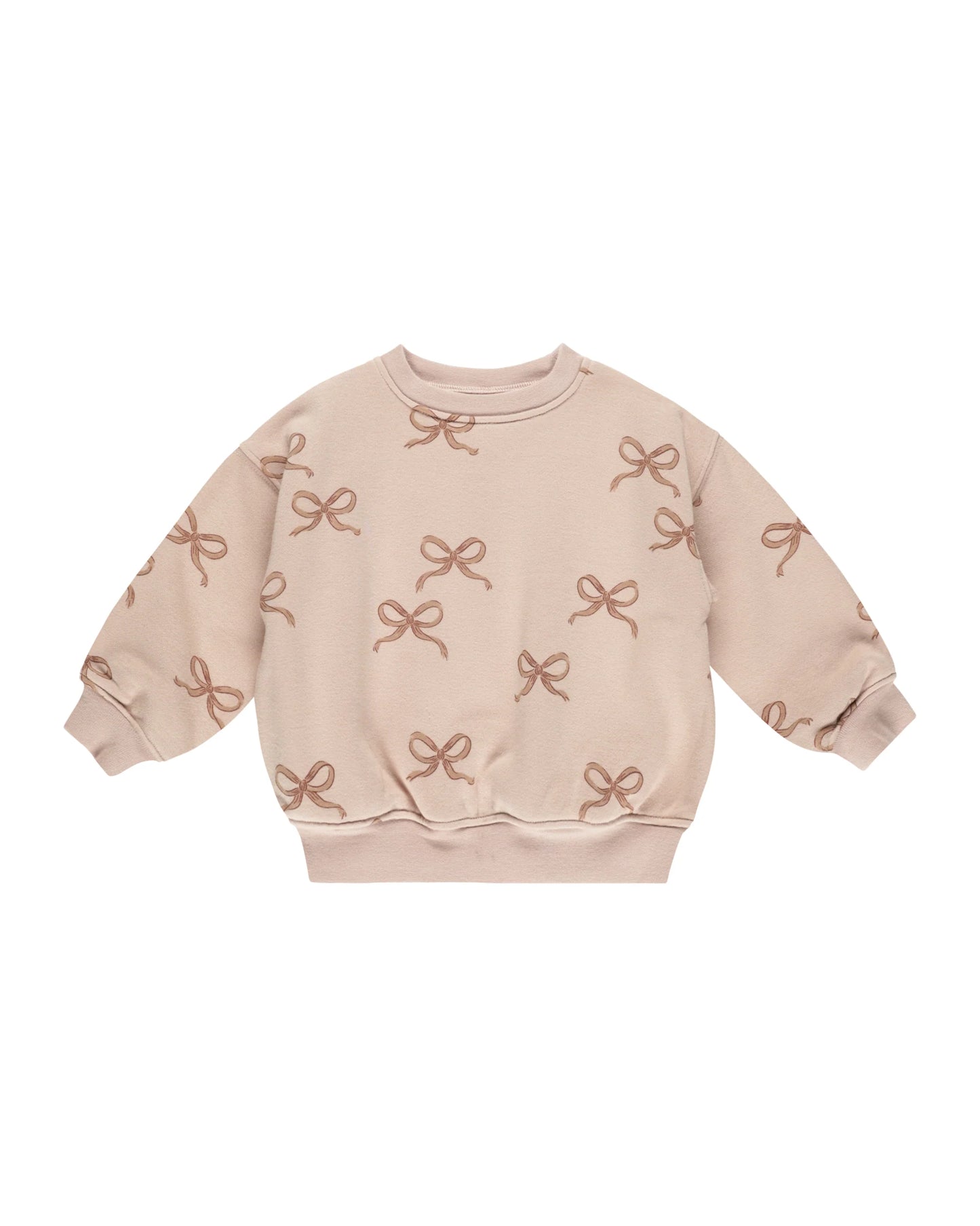 relaxed sweatshirt | bows