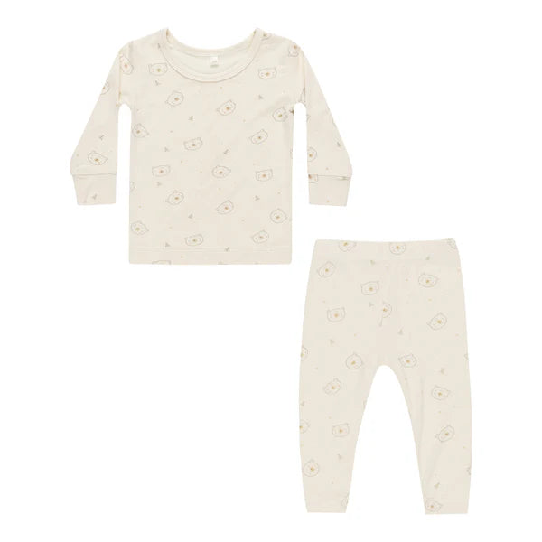 bamboo pajama set | bears