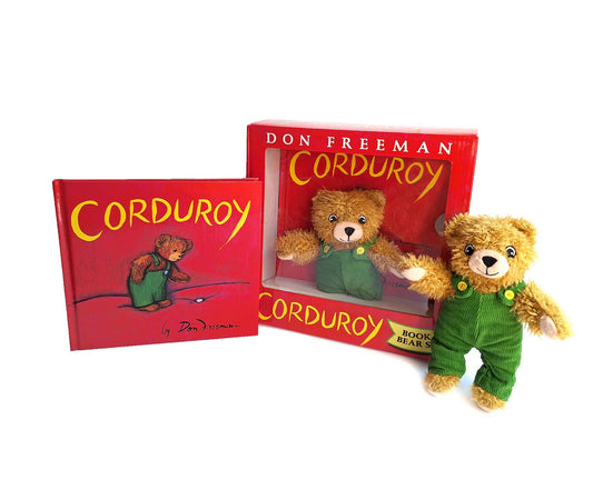 Corduroy Book and Bear