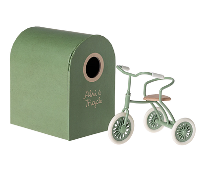 Abri a tricycle, Mouse | Green