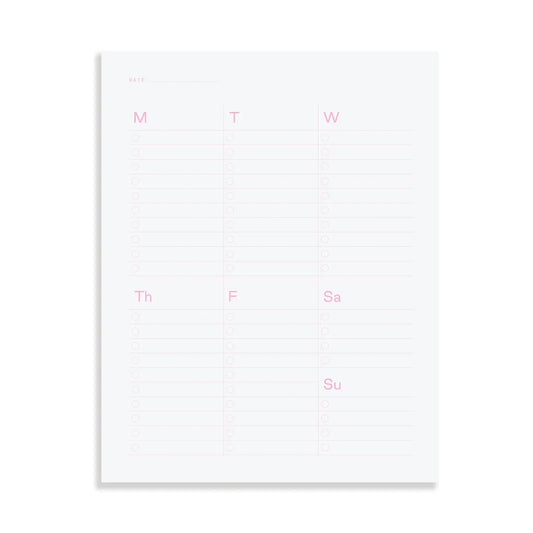 Weekly Refill Pad