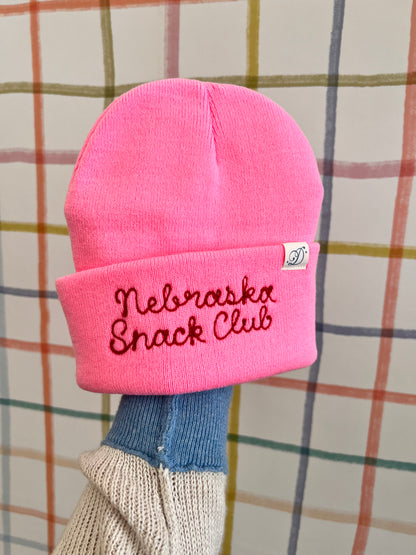 Nebraska Snack Club Beanie