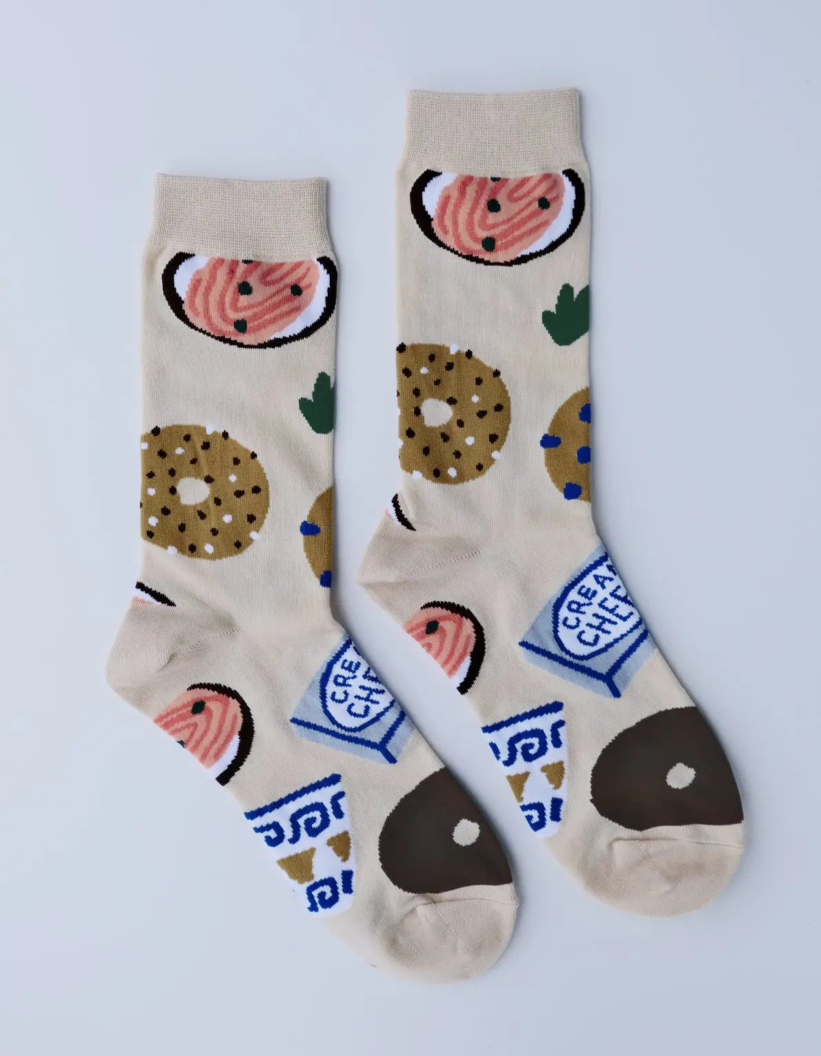 Bagels Crew Socks