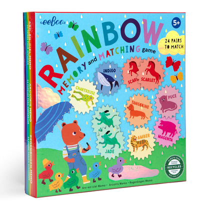 Rainbow Memory & Matching Game