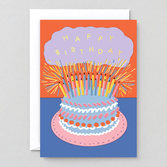 ‘Cake & Candles’ Greetings Card