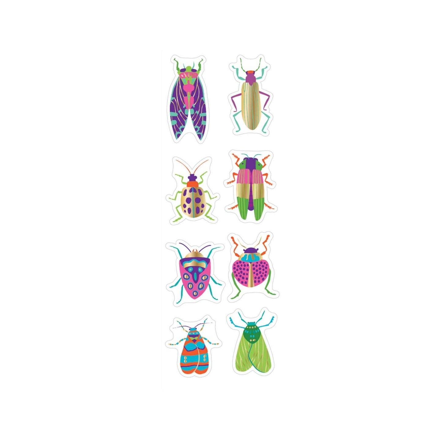 Stickiville Stickers: Fancy Bugs