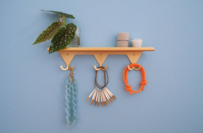 SR WALL RACK: Mint Green