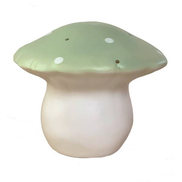 Medium Almond Mushroom Lamp w/ Plug