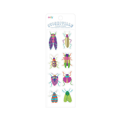 Stickiville Stickers: Fancy Bugs