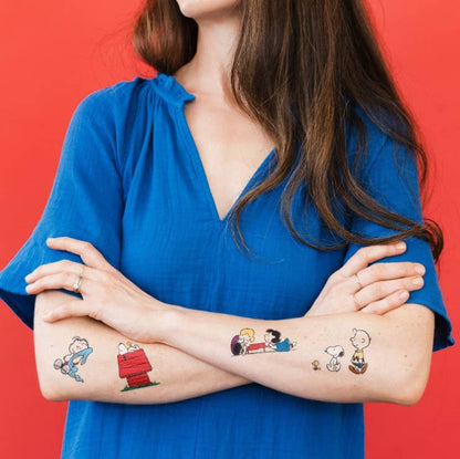 Classic Peanuts Tattoo Set