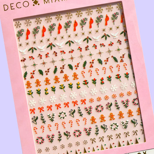 Nail Art Stickers - Deco the Halls (Holiday)