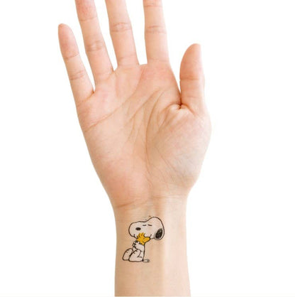 Snoopy Hugs WS Tattoo Pair